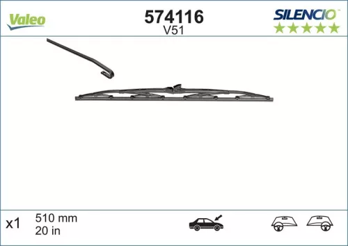 VALEO Wiper Blade (574116)