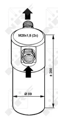 NRF Dryer, air conditioning (33081)