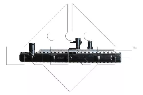 NRF Radiator, engine cooling (58187)