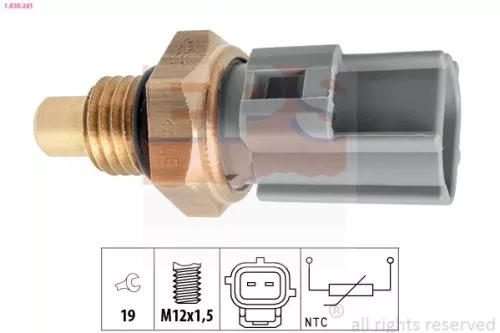 EPS Sensor, coolant temperature (1.830.281)
