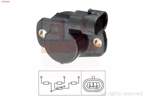 EPS Sensor, throttle position (1.995.093)
