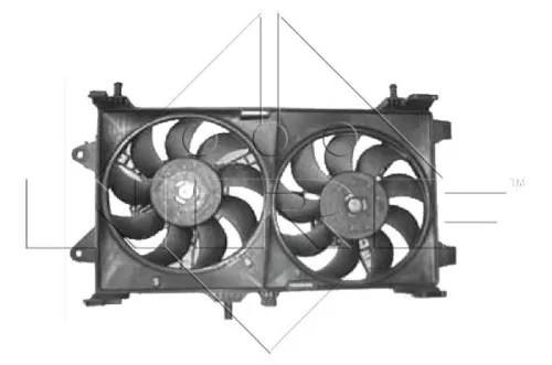 NRF Fan, engine cooling (47802)
