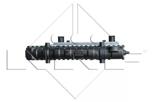 NRF Radiator, engine cooling (529505)