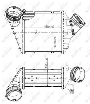 NRF Charge Air Cooler (30850)