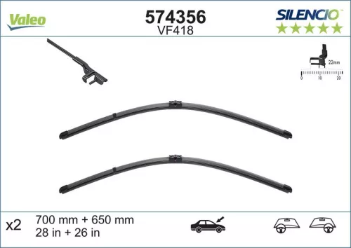 VALEO Wiper Blade (574356)
