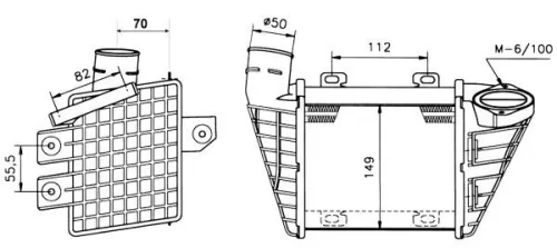 NRF Charge Air Cooler (30023)