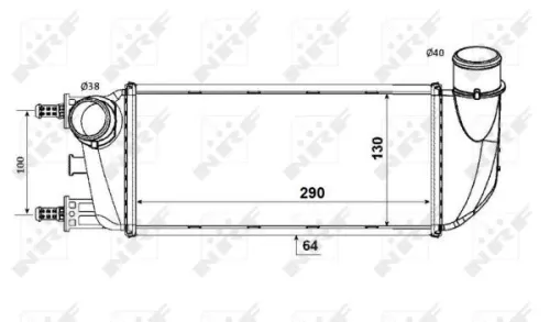 NRF Charge Air Cooler (30773)