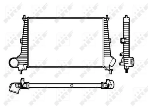 NRF Charge Air Cooler (30845)