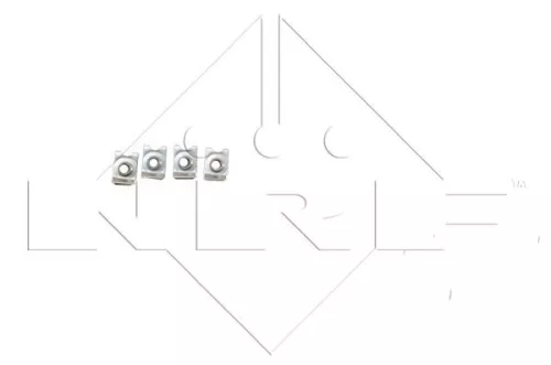 NRF Radiator, engine cooling (53512)