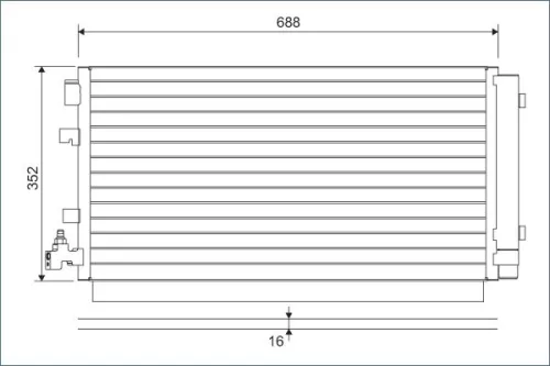 Condenser, air conditioning