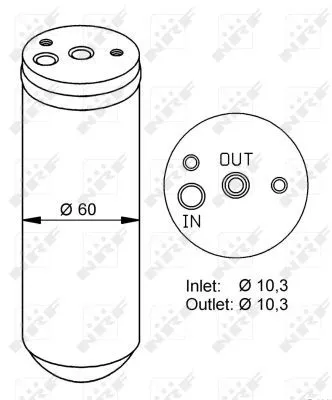 NRF Dryer, air conditioning (33293)