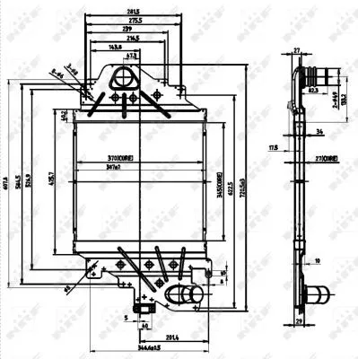 NRF Charge Air Cooler (30865)