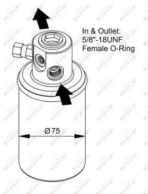 NRF Dryer, air conditioning (33231)