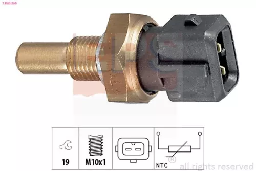 EPS Sensor, coolant temperature (1.830.255)