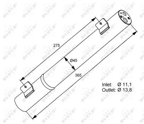 NRF Dryer, air conditioning (33282)