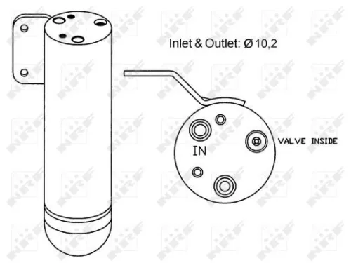 NRF Dryer, air conditioning (33151)