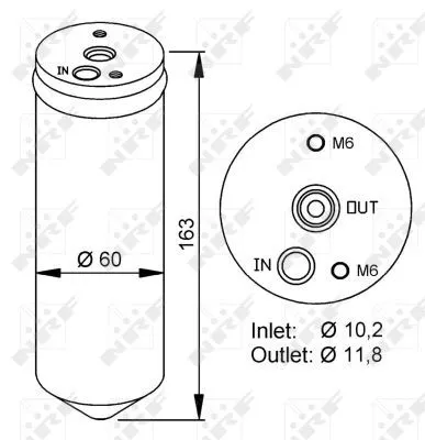 NRF Dryer, air conditioning (33222)