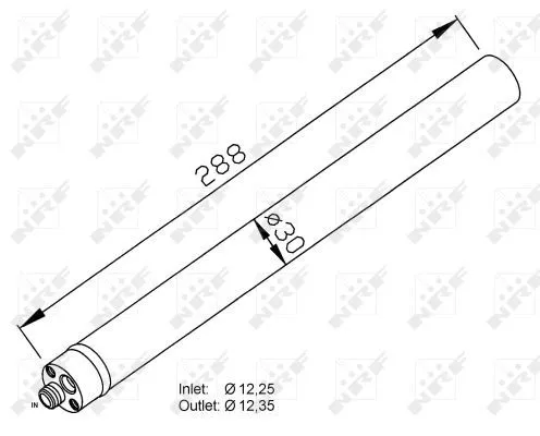 NRF Dryer, air conditioning (33310)