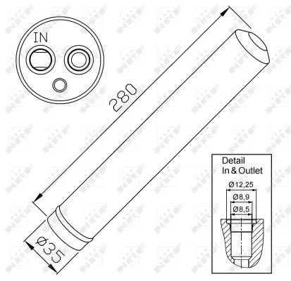 NRF Dryer, air conditioning (33302)