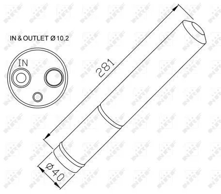 NRF Dryer, air conditioning (33304)