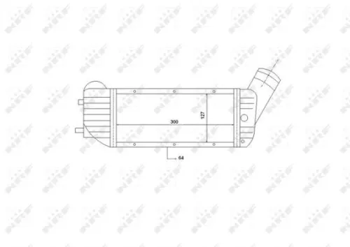 NRF Charge Air Cooler (30894)