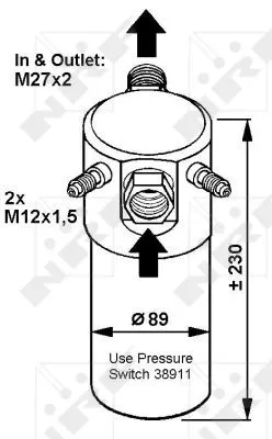 NRF Dryer, air conditioning (33064)
