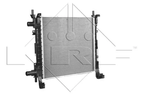 NRF Radiator, engine cooling (54671)