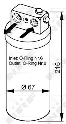 NRF Dryer, air conditioning (33104)