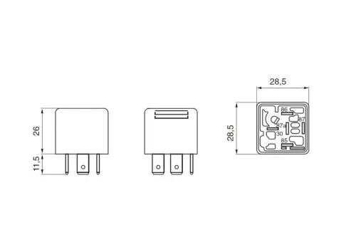 BOSCH Multifunctional Relay (0 332 209 206)