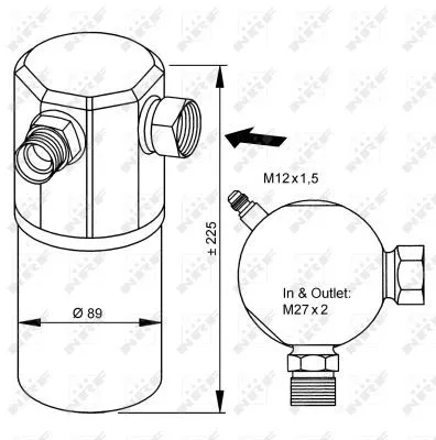 NRF Dryer, air conditioning (33065)