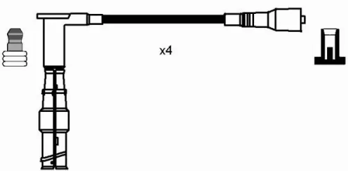 NGK Ignition Cable Kit (0738)
