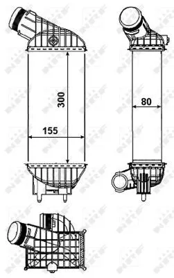 NRF Charge Air Cooler (30462)