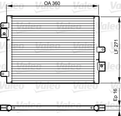 Condenser, air conditioning