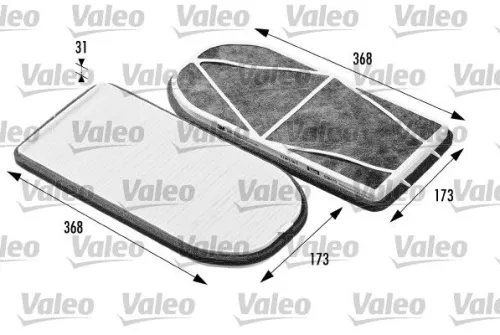 VALEO Filter, cabin air (698470)