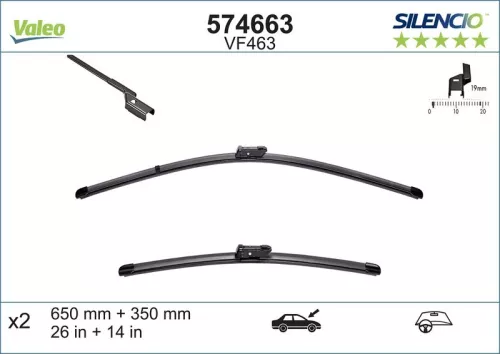 VALEO Wiper Blade (574663)