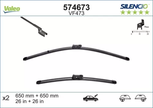 VALEO Wiper Blade (574673)