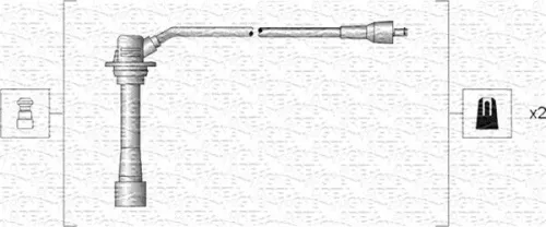 MAGNETI MARELLI Ignition Cable Kit (941318111135)
