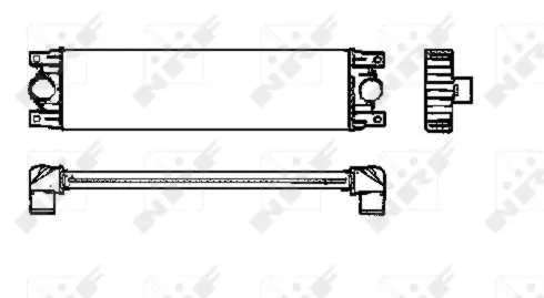 NRF Charge Air Cooler (30837)