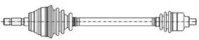 METELLI Drive Shaft (17-0592)