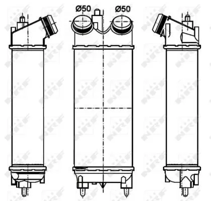 NRF Charge Air Cooler (30274)