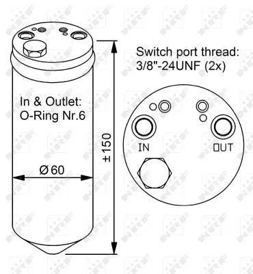 NRF Dryer, air conditioning (33329)