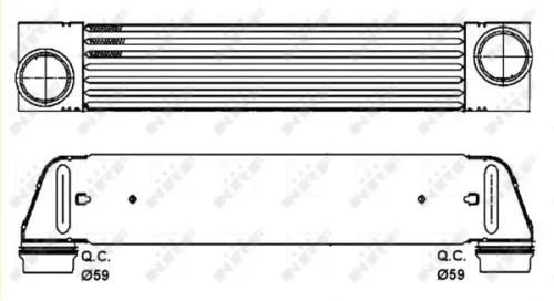 NRF Charge Air Cooler (30317)