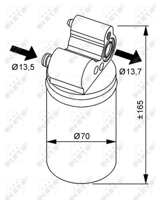 NRF Dryer, air conditioning (33313)