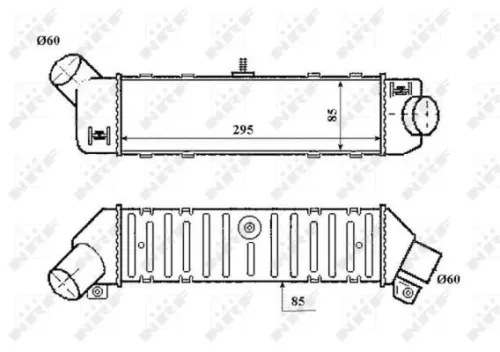 NRF Charge Air Cooler (30413)