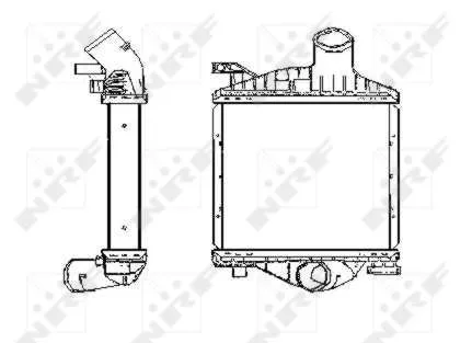 NRF Charge Air Cooler (30423)