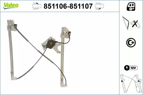 VALEO Window Regulator (851106)