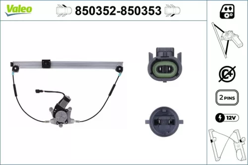 VALEO Window Regulator (850352)