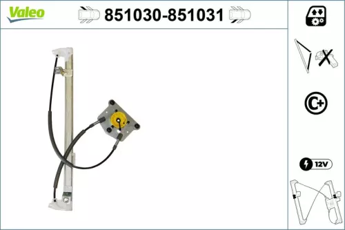 VALEO Window Regulator (851030)