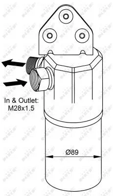 NRF Dryer, air conditioning (33131)