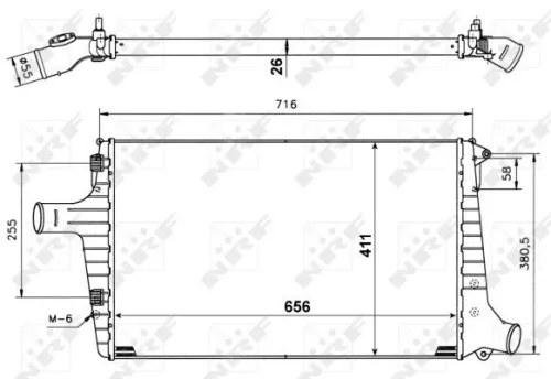 NRF Charge Air Cooler (30118A)